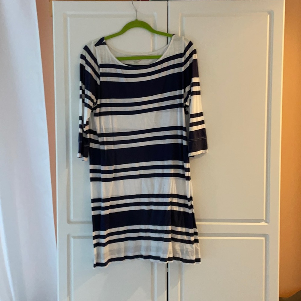 Lilly Pulitzer striped tee shirt dress